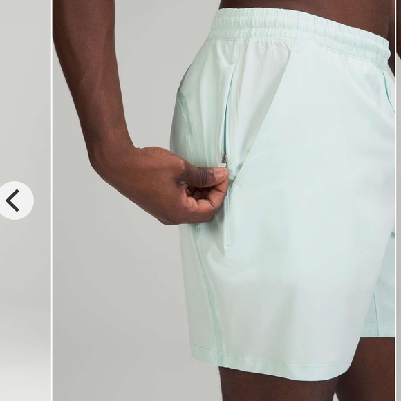 Lululemon Pace Breaker Linerless Short 9” Delicate Mint - Picture 4 of 9